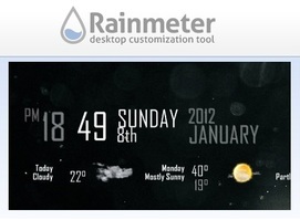 Rainmeter для Windows Vista
